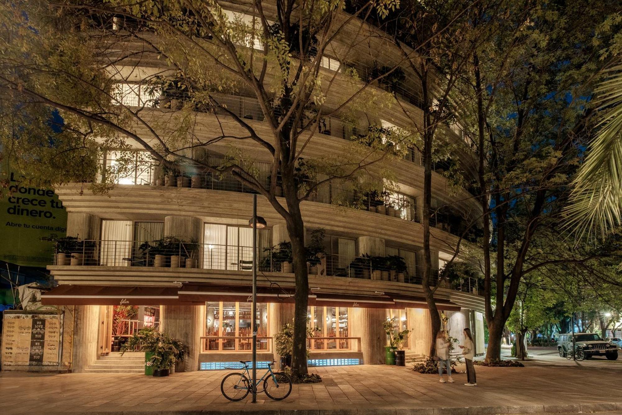 Nido Parque Mexico Aparthotel Exterior foto